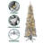 Pre-lit Flocked Slim Pencil Christmas Tree-23236732