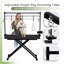 Table de toilettage pliable avec accoudoirs réglables