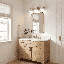 Éclairage pour meuble-lavabo de salle de bain 3 lumières Zurie-709606736
