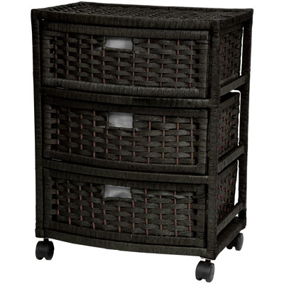 Commode de rangement 3 tiroirs