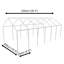 6 x 12m Pop Up Gazebo