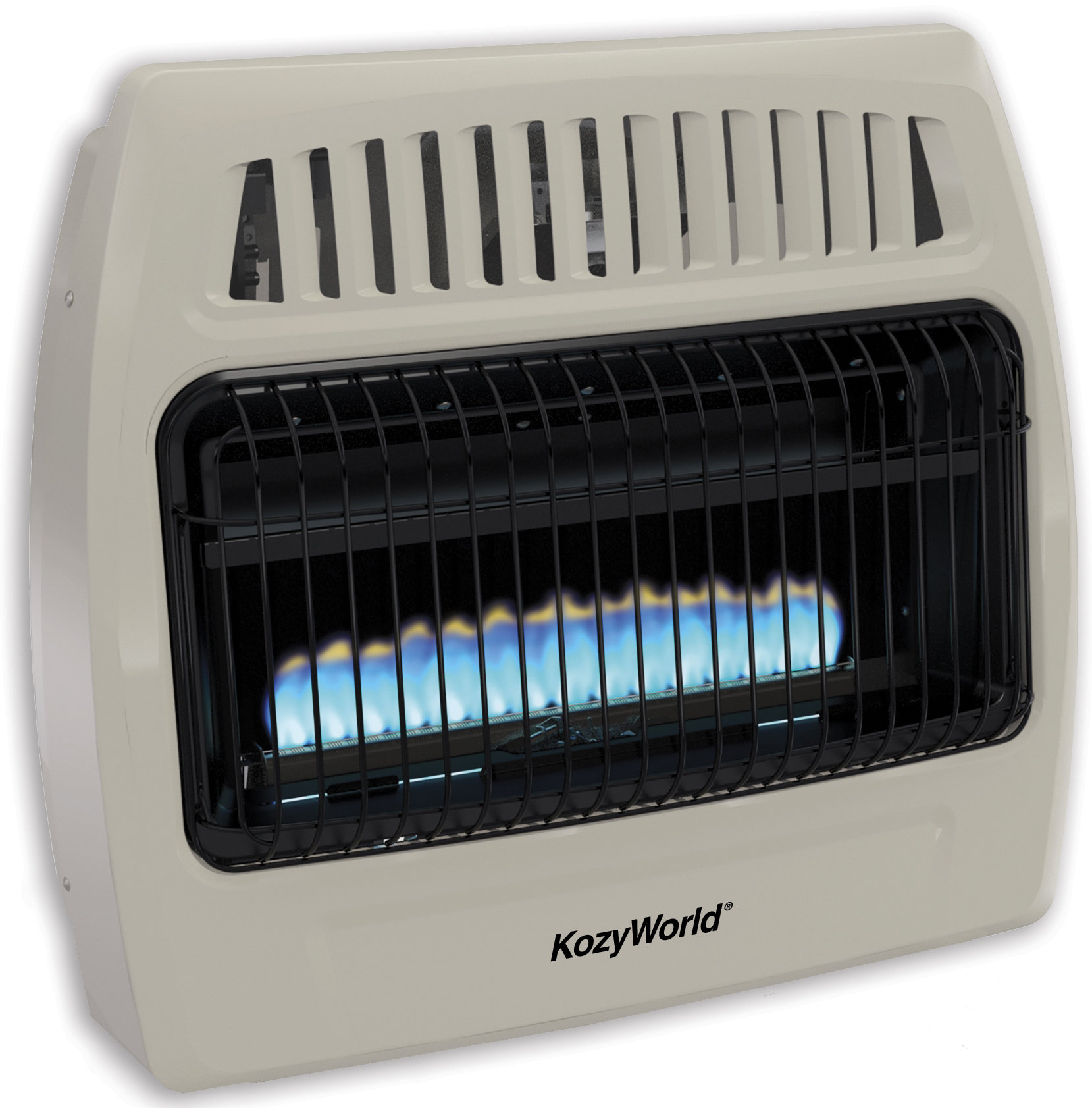 DuraHeat Kozy World 30,000 BTU Natural Gas/Propane Convection Wall Mounted  Heater | Wayfair
