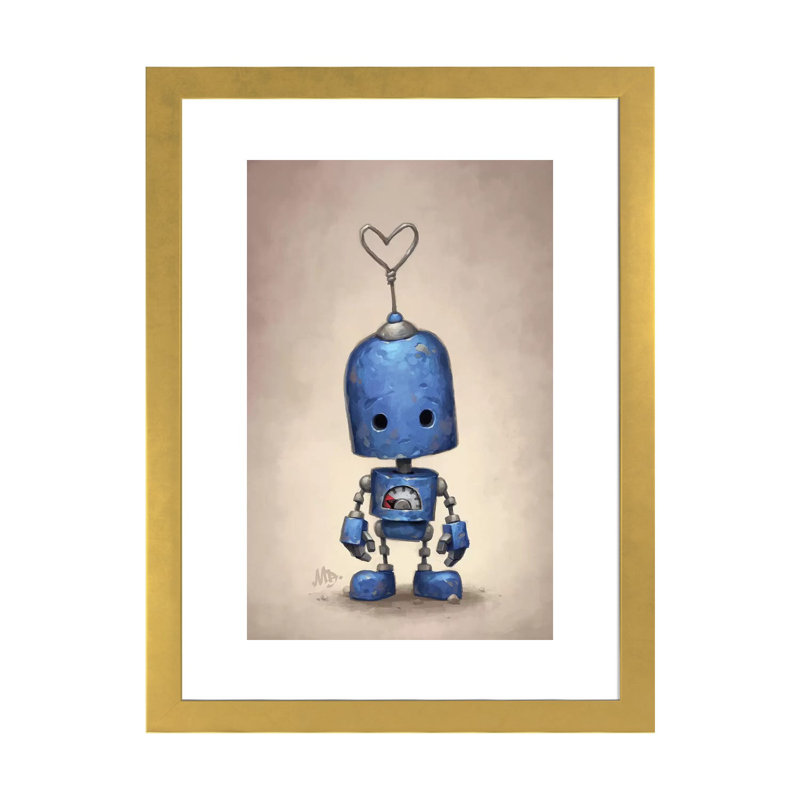 Fantasy & Sci-Fi, 24" H x 16" W x 1" D, Gold Framed Fine Art Paper
