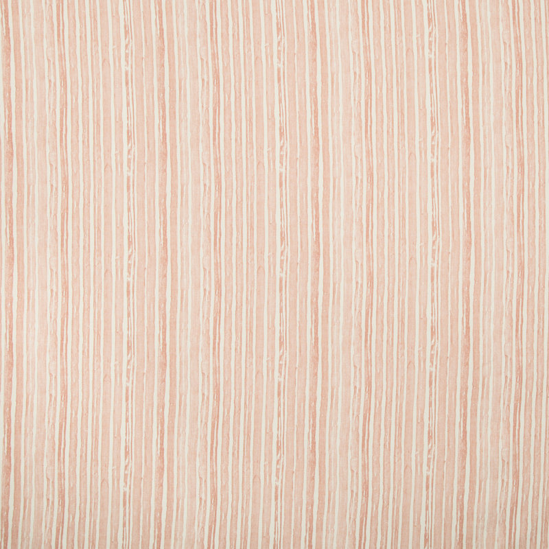 Benson Stripe Fabric, Faded Petal