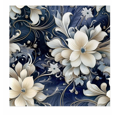 «Floral Floral Symphony II», reproduction d'art classique sans cadre