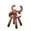 Kids 13'' Wood Novelty Chair and Ottoman