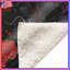 Couvertures à motif floral rouge et noir-123417706
