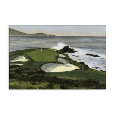 "Coastal Golf Course", art mural par Michael Willett