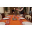 Porte-bougie argent 20,75 po H