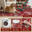 Tapis rouge lavable à la machine Christmas-367434071