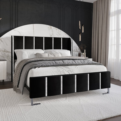 Laimdota Upholstered Slat Bed