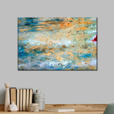 «Abstract Abstract Strokes», reproduction sur toile