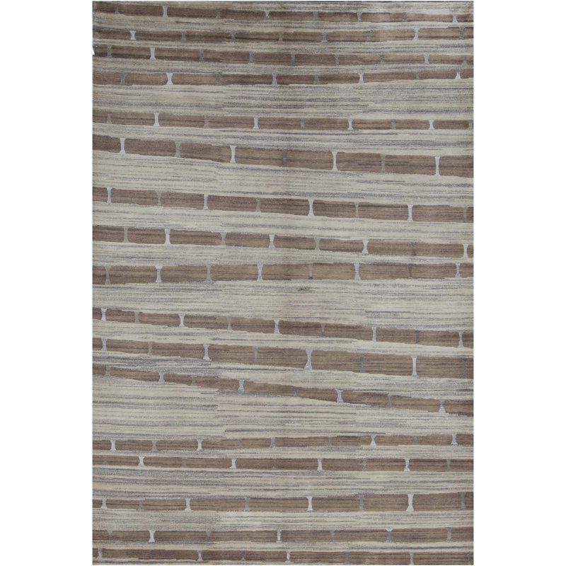 Himalayan Wool Geometric Area Rug