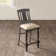 Jabree Upholstered Counter Stool with Solid Wood Frame