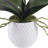 24'' Faux Orchid Plant in Ceramic Pot