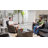 Emroy 6 - Person Wicker/Rattan Sectional Seating Group with Lighted Coffee Table and Swivel Chairs, All Weather Modular Outdoor Conversation Set with Cushions-1712957577