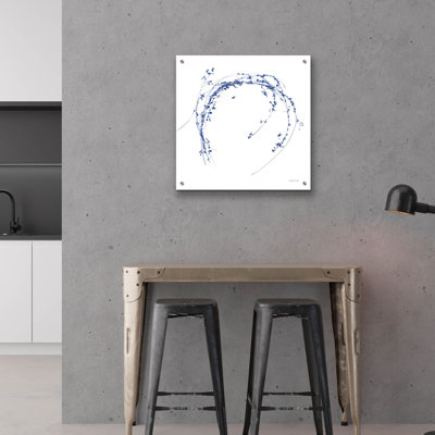 «Botanical Halo 1» par Danhui Nai, art mural en verre acrylique