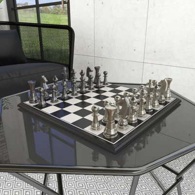 Deardra Wood Chess Set