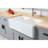 Arcticstone Solid Surface 33" x 18" Farmhouse Apron Kitchen Sink
