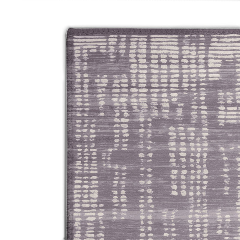 Tapis beige abstrait intérieur et extérieur, Rectangulaire 8 pi x 10 pi