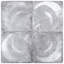 Carreau de porcelaine rétro 18 "x 18" Kings Vendome