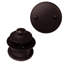 Ensemble de drain de baignoire 14 po en polypropylène noir avec ouverture de pied de baignoire avec trop-plein à deux trous-36928761