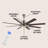 66'' Ceiling Fan with LED Lights-453944120