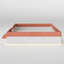 Grand lit de plancher tapissier avec clôture-348259153-348259167