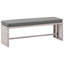 8 Seater Garden Corner Sofa with Bench Grey VITERBO