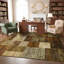 Tapis à motif géométrique rétro Vintage-448055235-448055237