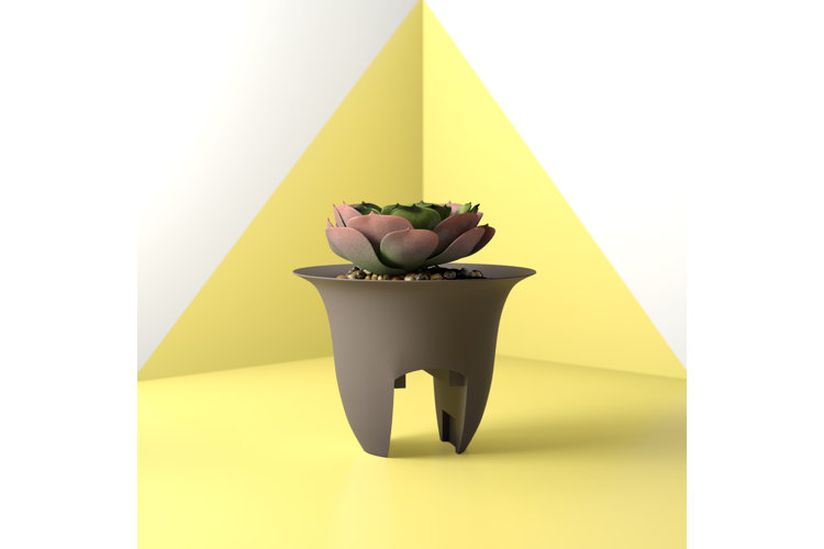 Dalton Deck Plastic Rail Planter