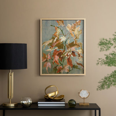 Ancient Autumn II Framed Print - Solid Wood
