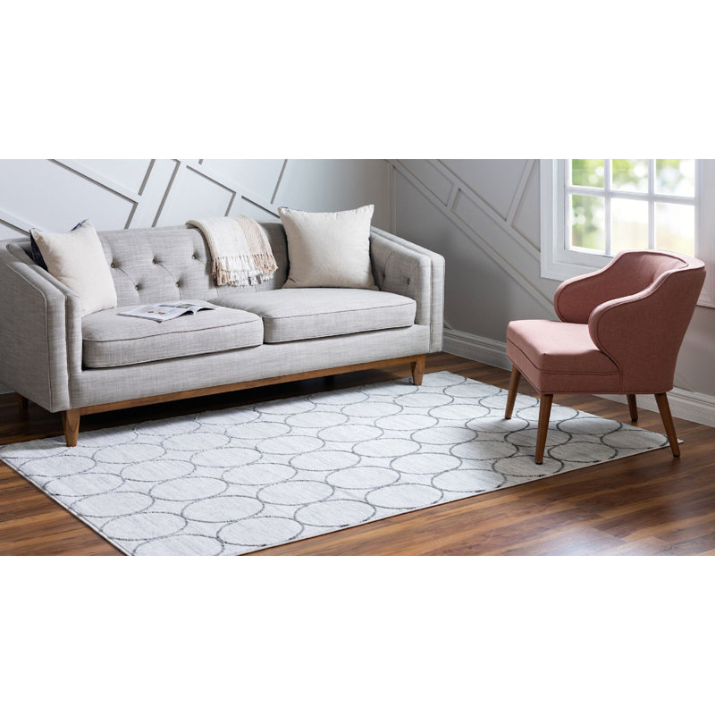 Clidy Abstract Indoor Rug, Rectangle 6' x 9'