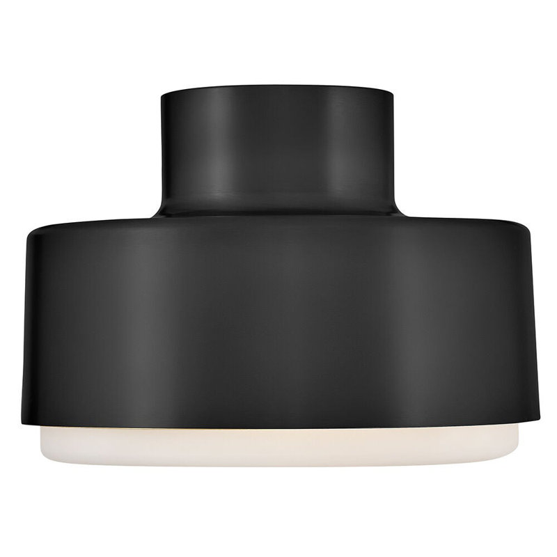 Hinkley Cedric Semi-Flush Mount, Black