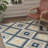 Tonio Tribal Kilim Navy Area Rug-32973133