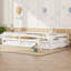 Lit simple en bois-139029624-139029625