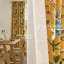 Fancy Hummingbird Patterned  Room Darkening Curtain,Rod Pocket Back Tab Floral Drapes,Set of 2-1866619461-1866830994