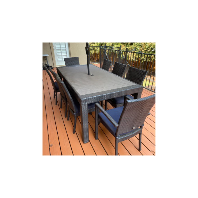 RST Brands Deco Piece Dining Set with Cushions Reviews Perigold