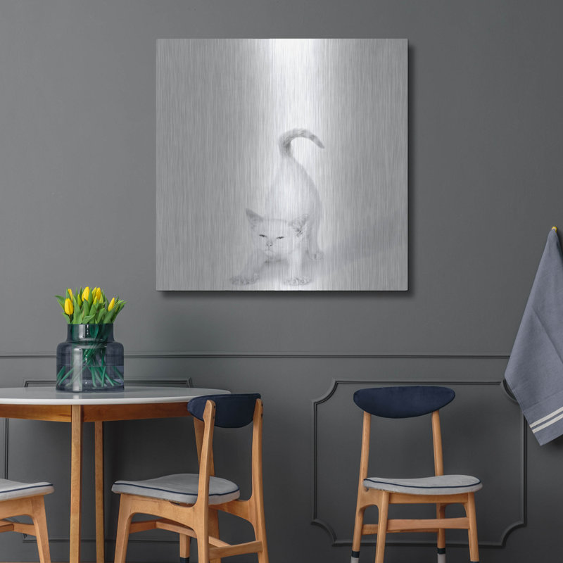 " Bonjour " by Jon Bertelli, 36" H x 36" W