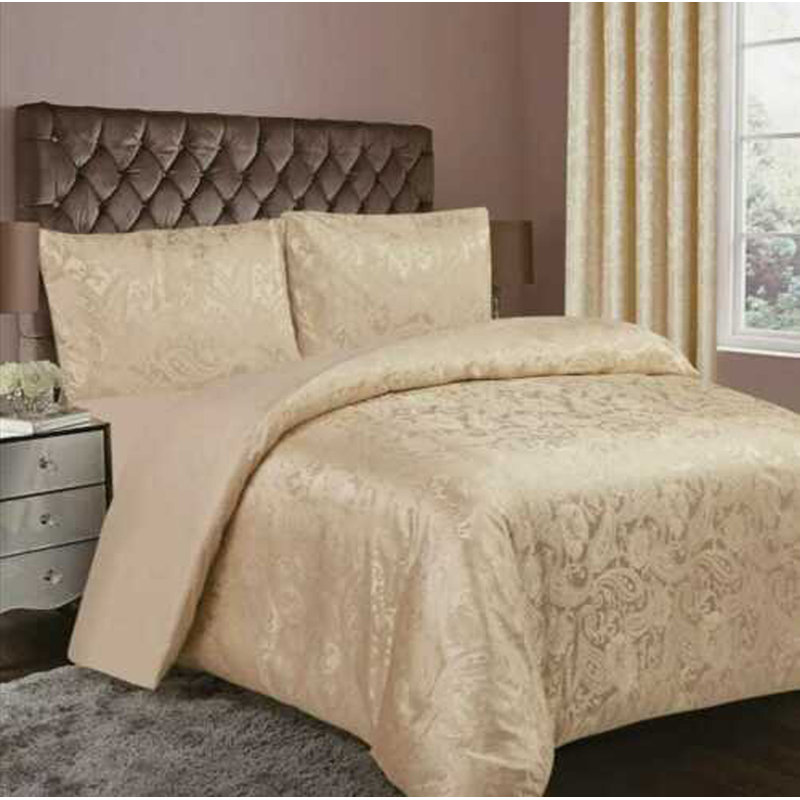 Diep Polyester Paisley Duvet Cover Set with Pillowcases Included, Kingsize - 2 Standard Pillowcases, Blue
