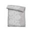 Cotton Blend Damask Duvet Cover Set with Pillow Shams