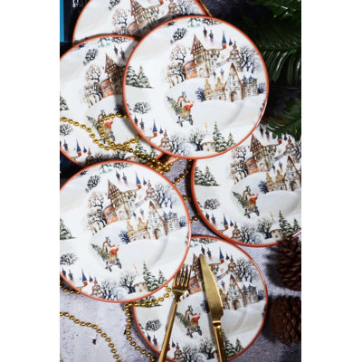 Dessert Plate Set (6 Pieces)
