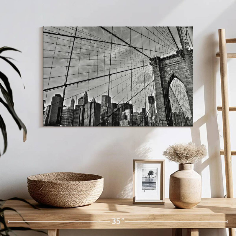 Câbles Lilie Brooklyn Bridge, H 16 po x l 24 po