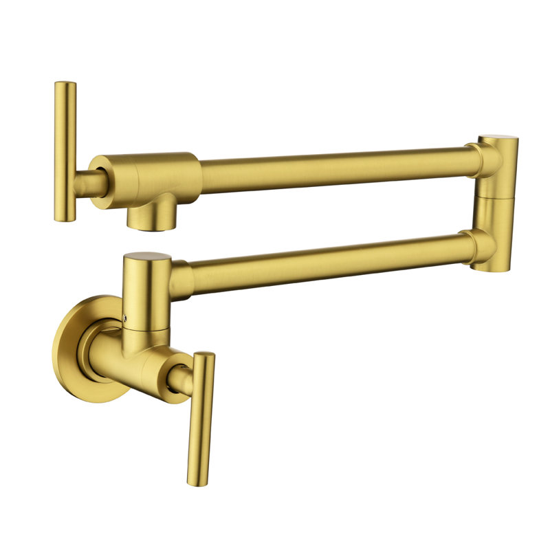 SHAMANDA Kitchen Faucet, Brushed Gold