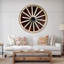 Horloge murale Swigart Farmhouse Designart-34140819-34157448