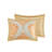 Comfortable Orange Polyester Bedding Sets, Modern Damask Design For Home