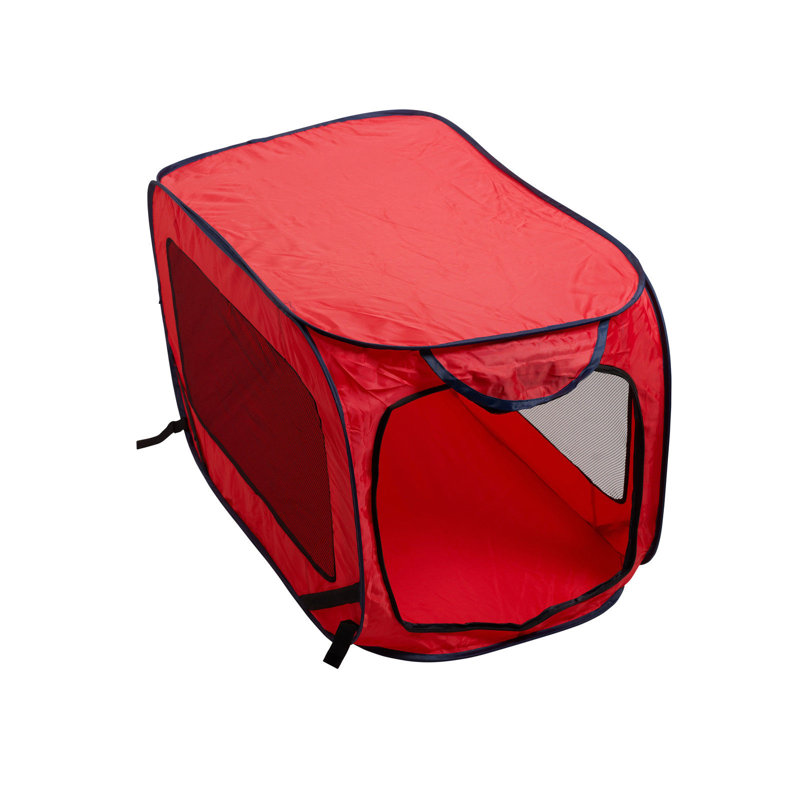 Allyson Collapsible Pet Carrier with 1 Door, Red