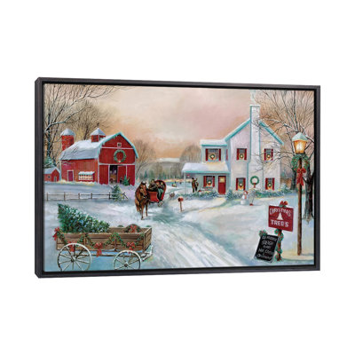 «Christmas Tree Farm» par Ruane Manning - reproduction d'art