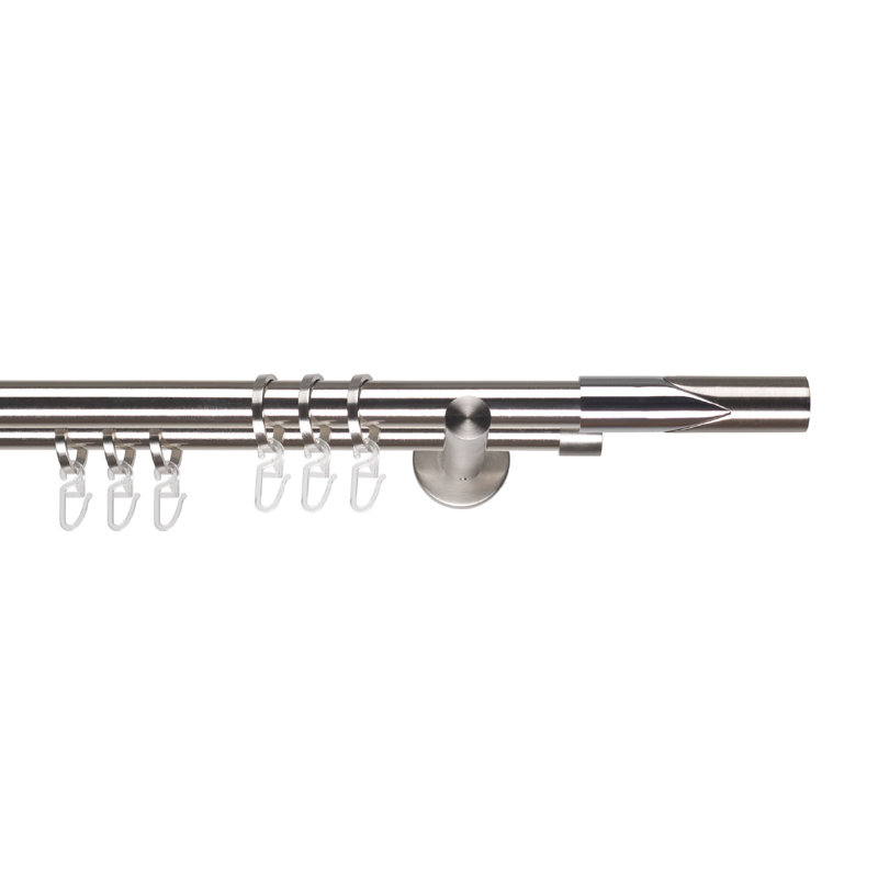 20cm Double Curtain Pole, 219cm