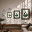 Lighthouse In Leaves Botanical - Print-1457174997-1457174996
